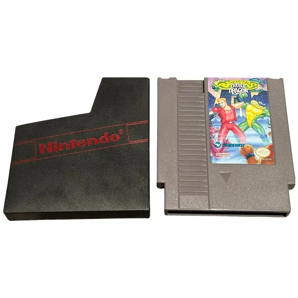 Nintendo NES Battle Toads Double Dragon Ultimate Team game VTG Tested WORKS